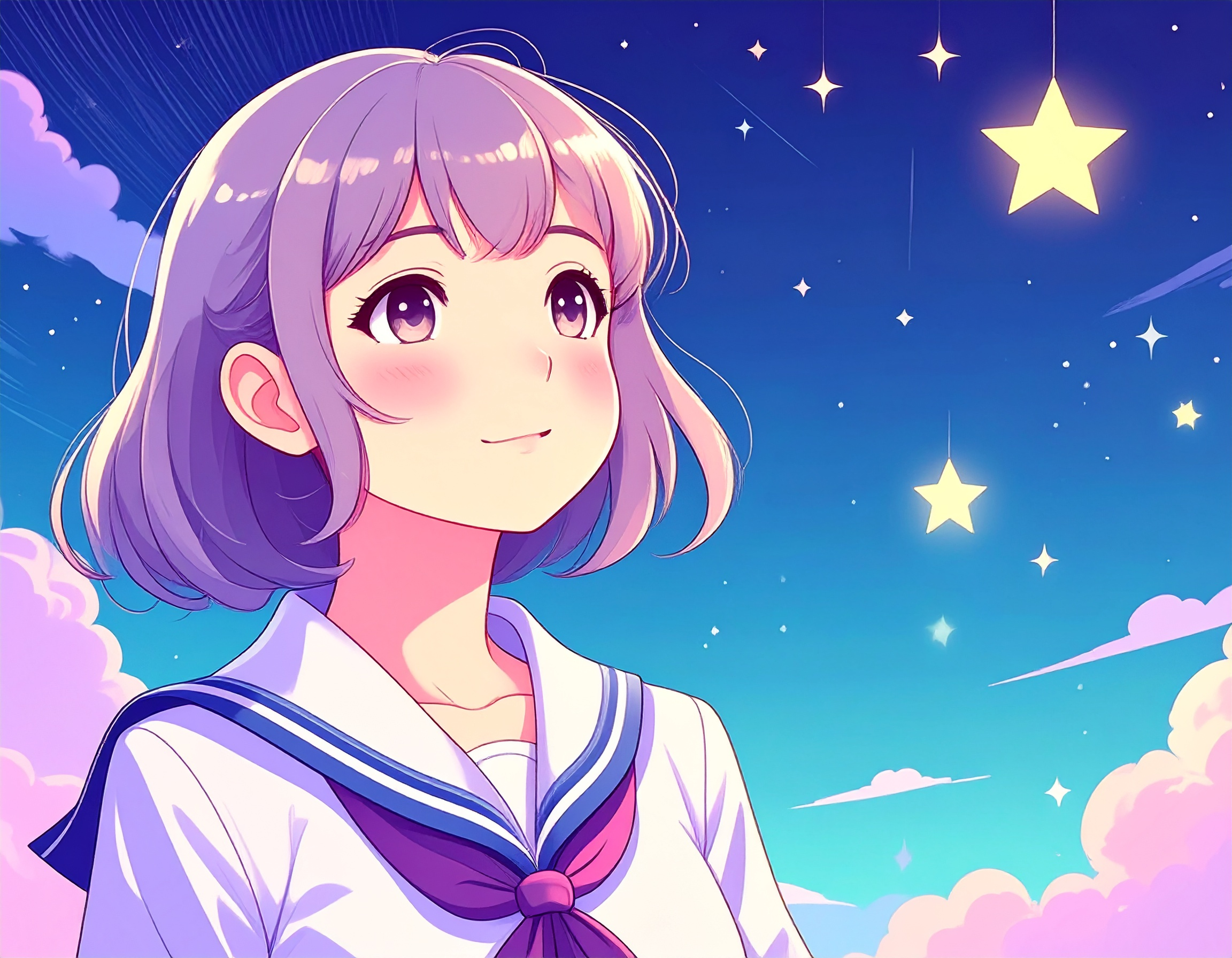 星の瞳のシルエット｜切なさとやさしさに包まれる、おやすみ前の恋の物語