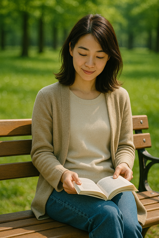 週末はスマホを置いて、自分に還る時間を｜読書と散歩で整える休日の過ごし方